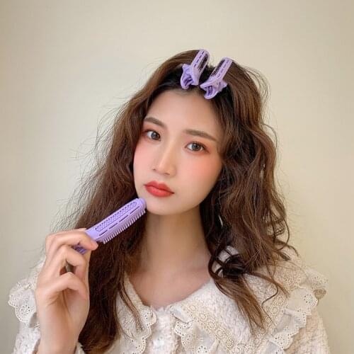 Portable Hair Root Fluffy Clip DIY Hair Curler Clips Bangs Hair Styling Clip Candy Color Hairpins Hair Accessories Tools