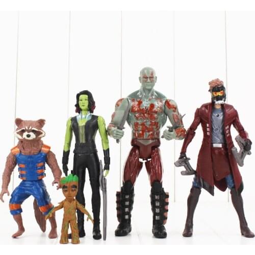 Rongzou Guardians Of The Galaxy Figures