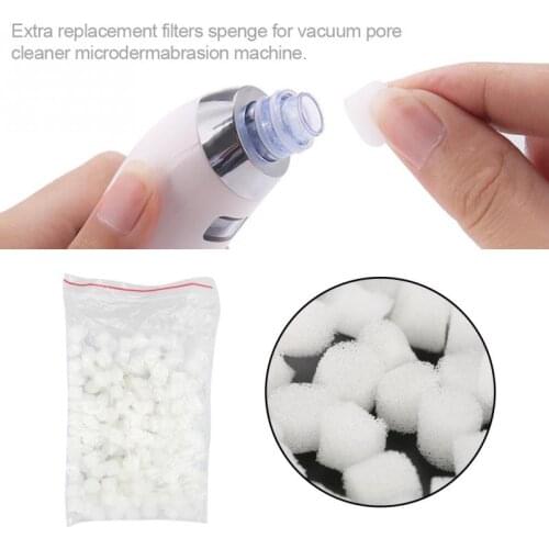 150pcs Replacement Filter Sponge For Vacuum Blackhead Removal Device Accesories Comedo Suction