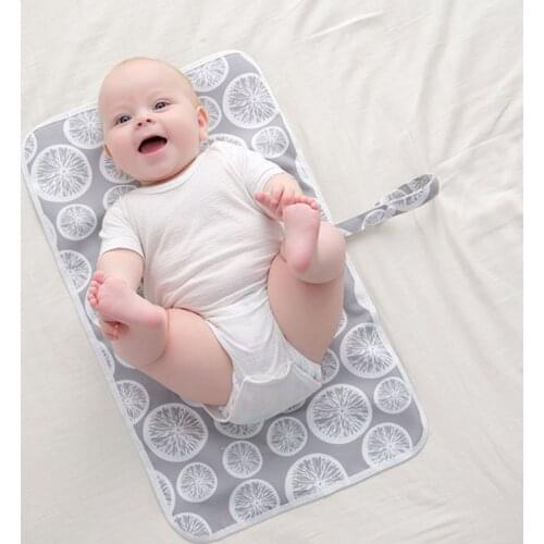 Waterproof Baby Diaper Changing Pad Multi Function Diaper Change Mat Leak Proof Sanitary Mat for Home Outdoor Travel Liner