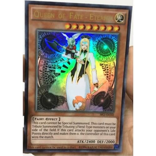 Yu Gi Oh Queen of Fate - Eternia English DIY Toys Hobbies Hobby Collectibles Game Collection Anime Cards