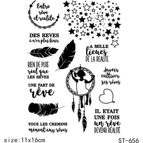 ZhuoAng Primitive tribe Transparent Clear Stamps DIY Scrapbooking Album Card Making DIY Decoration Making Embossing Stencil