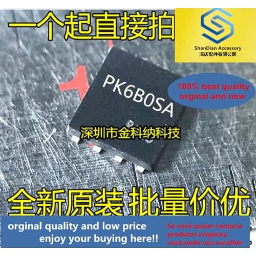 10pcs only orginal new PK6B0SA PK680SA PK6BOSA PK80SA QFN8 pin MOS tube can be straight shot