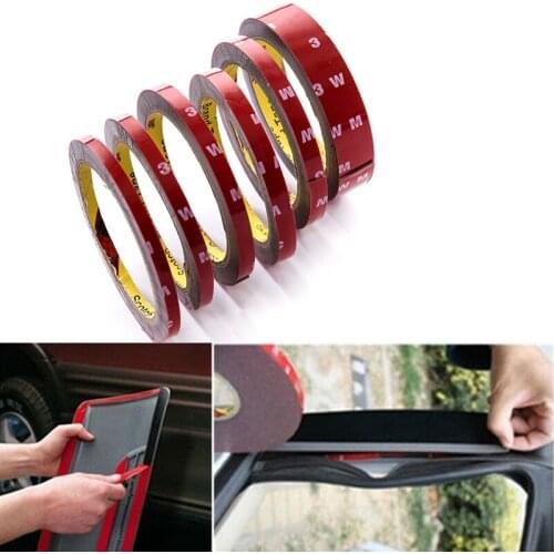 2 Meters Car Special Double-sided Tape Acrylic Foam Adhesive Strong Tape Auto Special Sponge Puffs Glue Car Decals Decoration