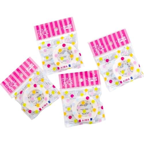 20pcs/lot Magical White Non-Tearable Invisible Tape For Hand Account Notebook Diary Card Decoration Party Supplies Student Gift