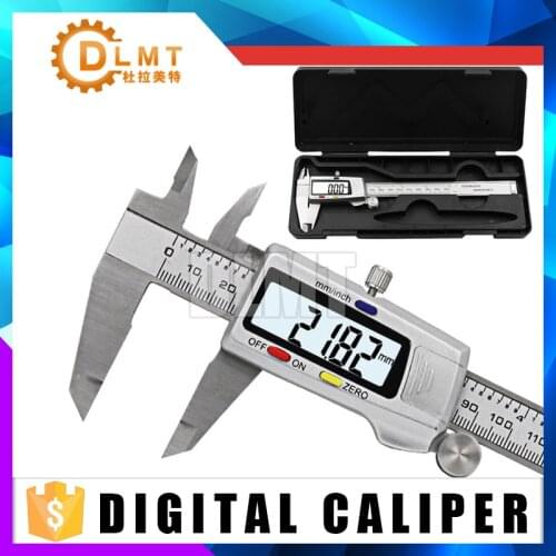 6 "150mm Stainless Steel Digital Caliper measuring instrument Calipers High precision digital caliper Measuring Tool
