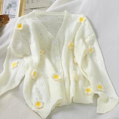 ALYBVGVHV Women's Knitted Cardigans