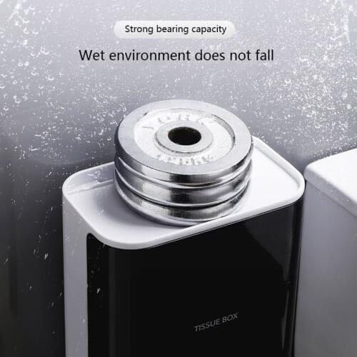 QDRR #Toilet Paper Holder Waterproof Wall Mounted for Toilet Paper Tray Roll Paper Tube Storage Tray Tissue Box She #33