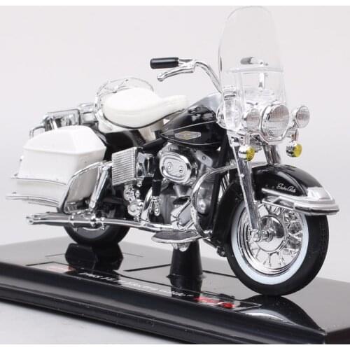 Childrens 1:18 Scale Maisto Retro 1968 FLH Electra Glide Touring Bike Diecast Vehicle Motorcycle Model Moto Toy For Collectible