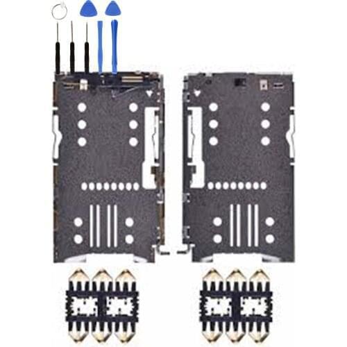 FOR General Mobile GM5 PLUS SIM Card Connector sim Socket Holder SIM Card Slot Socket Repair Kit Gift