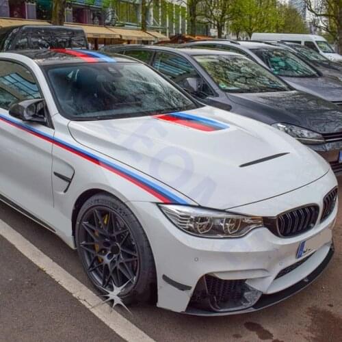 ///Performance Graphics Door Waist Lines Stripes Car Hood Tail Roof Sticker Decal For BMW M Sport 1/3/4/2/6/5/7 series M3M4M5