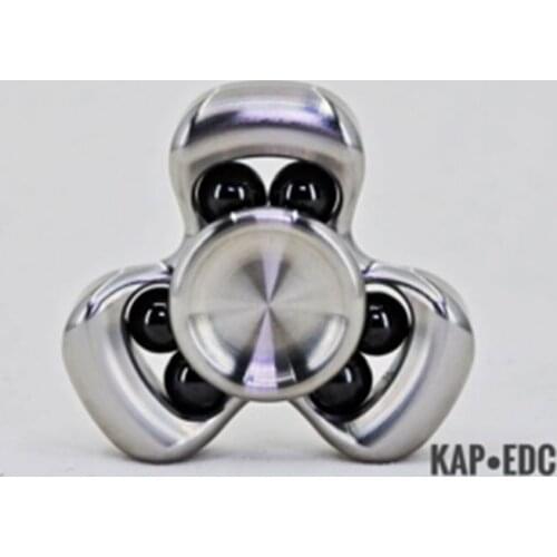 Clover Fidget Spinner Red Copper Stainless Steel Antistress Toy Casual Tide Play Hand Spinner Adult EDC Fidget Toy Funny Gift