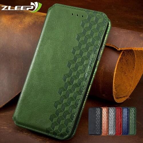 Luxury Leather Case For Samsung Galaxy S21 S20 FE Ultra S10 S9 Plus S10E Note20 Wallet Funda Flip Magnet Coque Card Phone Cover