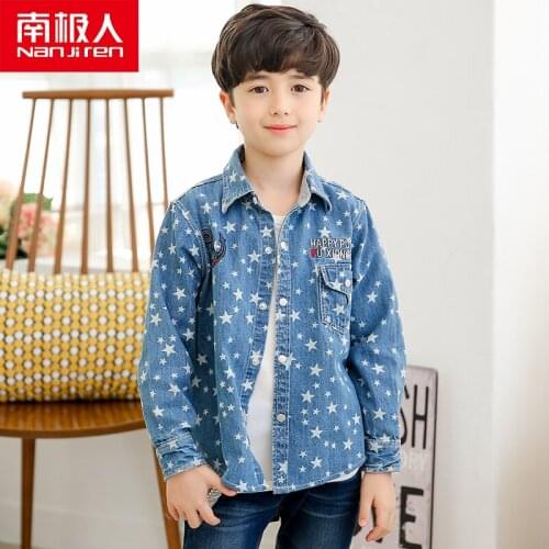 Рубашки с длинным рукавом для мальчиков NanJiRen China At AliExpress