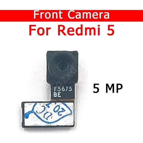 Original Front Camera For Xiaomi Redmi 5 Redmi5 Front Small Facing Camera Module Flex Cable Replacement Spare Parts