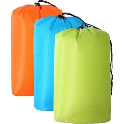 Camping Dry Bag Portabl Travel Stuff Sack Waterproof Gear Dry Organizer Bag With Inclined Zippered Pocket For Camping Accessory