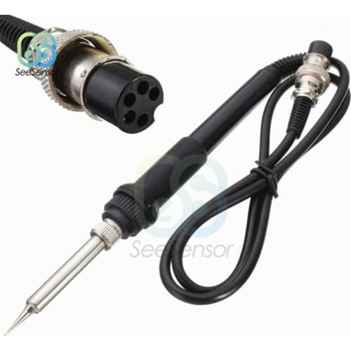 24V 50W Electric Soldering Iron Handle Solder Station Welding Repair Tool for 852D+ 853D 878AD 898D 936B 937D