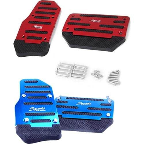 Car Non-slip Pedal Manual Car Brake Clutch Accelerator Alloy Antiskid Foot Treadle