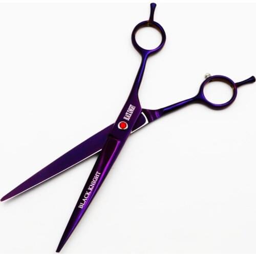 Professional Pet Dog Grooming Scissors 7 Inch Cutting Shears Purple Style Left Hand or Right Hand General