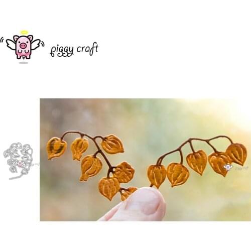 Piggy Craft metal cutting dies cut die mold Flower plant decoration Scrapbook paper craft knife mould blade punch stencils dies