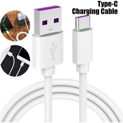 Type-C Charging Cable Quick Charge Portable Type-C Wide Compatibility Multiple Length Choice Black/White Mobile Phone Data Cable