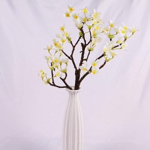 1PC Winter Jasmine Artificial Flowers Branches Home Living Room Floor Decoration Fake Flowers