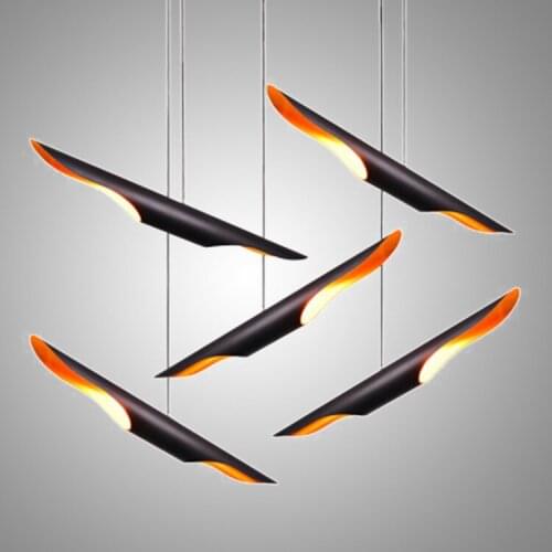 Vintage glass ball crystal led light crystal hanging lamp modern led chandelier bedroom nordic decoration home avizeler