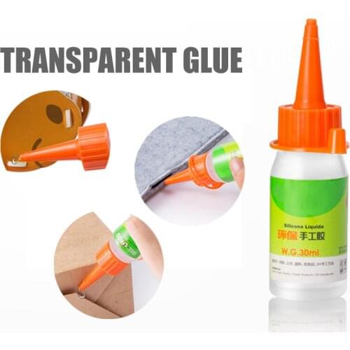 Liquid Glue Alcohol Adhesive 30ml for Fabric Stationery DIY Art Craft Scrapbooking SDF-SHIP