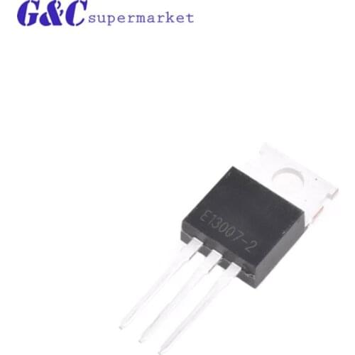 10 PCS Brand New Transistor E13007 E13007-2 e13007 Triode TO-220 13007 diy electronics