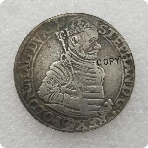1582 Poland Copy Coin commemorative coins-replica coins medal coins collectibles