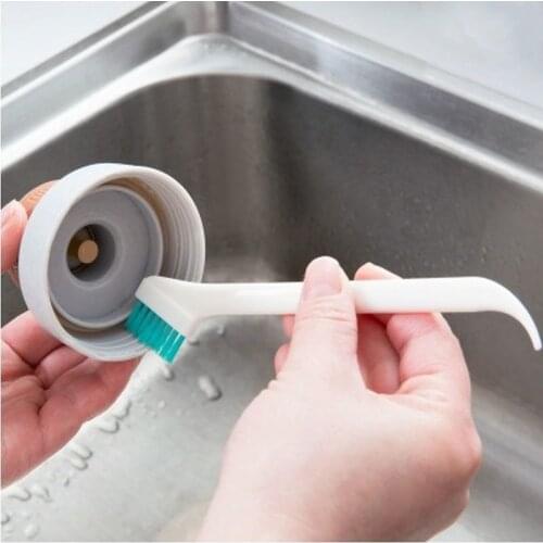 2pcs/set Cleaning Narrow Brush Long Handle Portable Gap Clothes Baby Milk Bottle Gap Cleaning Brushes Household Kitchen Tools