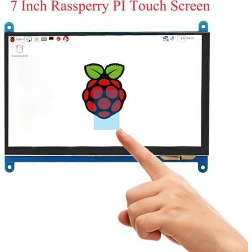 7 Inch Touch Screen Monitor Panel hdmi raspberry display LCD DIY capacitive Touch HDMI Display 1024x600 Portable HD Display