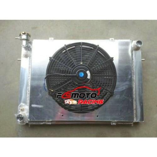 3 CORE Aluminum Radiator+Shroud+Fan FOR Holden V8 Commodore VG VL VN VP VR VS AT