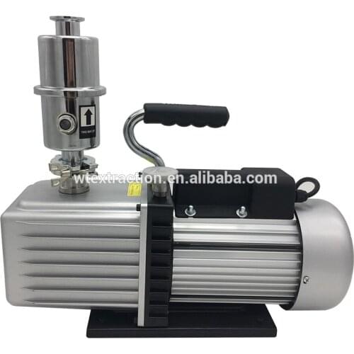 West Tune WTVP-12D 12CFM Dual-Stage Vacuum Pump with Oil Mist Filter