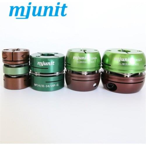 Mjunit Aluminum alloy Flexible couping and Diaphragm coupling/two-pieces stainless steel shaft rigid coupling