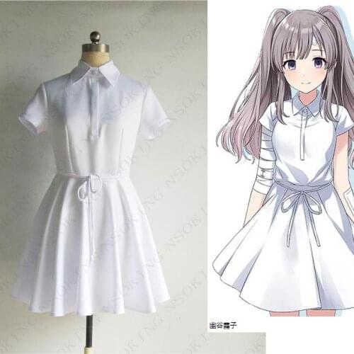 Anime Yukoku Kiriko Cosplay Costume Custom Made