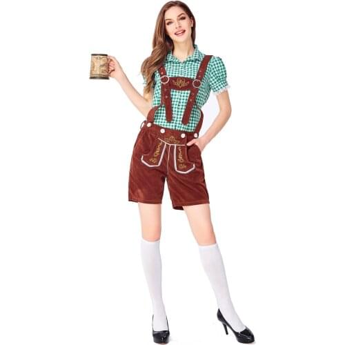 Cosplay Costumes Womens German Beer Girl Costume Adult Medium Halloween Oktoberfest Fancy Dress
