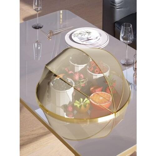 Food Cover Cover Anti Fly Folding Table Cover Food Leftovers Dust Cover Meal Cover Household