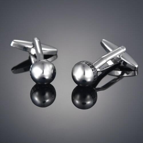 Fashion ball sleeve nail French long sleeve shirt sleeve nail shirt accessories Cufflinks