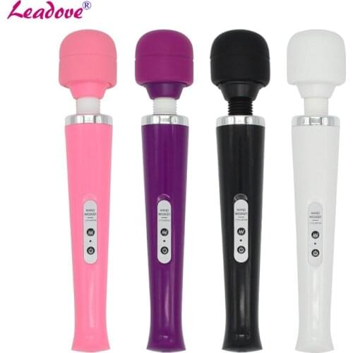 Powerful 10 Modes Magic Wand Massager Huge G Spot Massage Stick AV Vibrators Sexy Clitoris Stimulator Sex Toys for Women