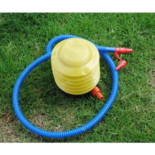 Swimming Pool Inflatable Pump Air Pump Balloon 4" 500CC Swim Ring Inflating Tool Pedal Type Mattress Inflatable for Yoga Ball