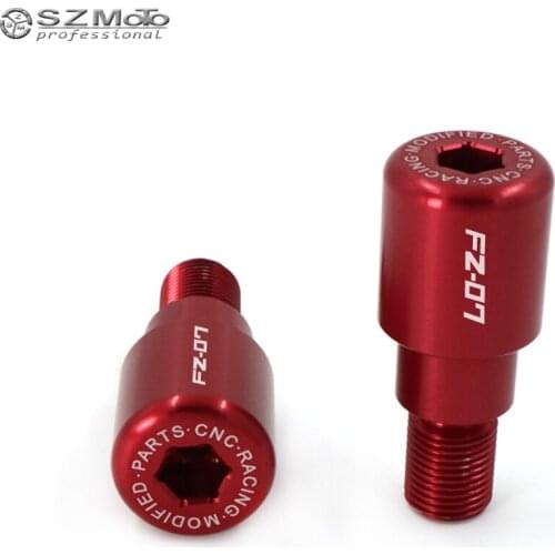 Handlebar Grips For YAMAHA FZ-07 FZ07 FZ 07 2014-2018 Motorcycle Accessories Bar Ends Hand Grip plug Slider Caps End