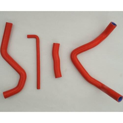 Silicone Radiator Coolant Hose For Suzuki GSXR600 GSXR750 K4 2004 2005 GSX-R600 GSX-R750 GSXR 600 750 04 05