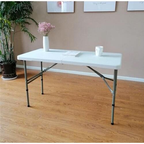 Бесплатная доставка Durable Folding Table Portable Household Rectangular Dining Table Training Learning Desk Outdoor Stall Table