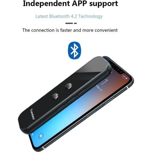 G6 Smart Voice Translator Multi-Languages Bluetooth translation accurate translation and rapid response