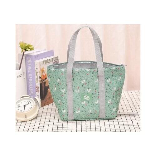 Waterproof foldable portable llunch box bag thicken lunch box bag large insulation bag lunch with rice bag lunch tote