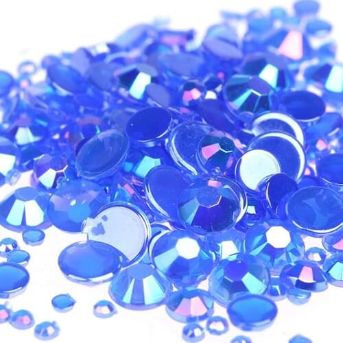 1.5mm 10000pcs AB Colors Nail Rhinestones for Shoes Clothing Decorations High Shine Sparkling Fashion Nail Art Decorations