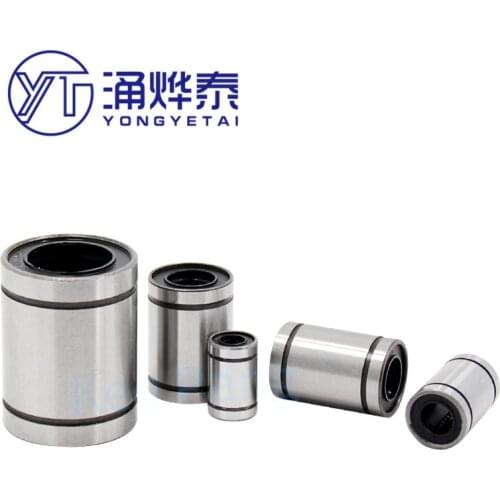 YYT 5PCS 3D printer accessories linear bearing sliding LM6 8 10 12 16 20UU linear motion lengthening