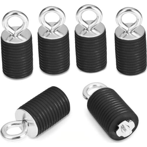 UTV Tie Down Anchors, Black Bed Anchors for Polaris Ranger (Up to 2021)/General 500 570 700 800 900 1000