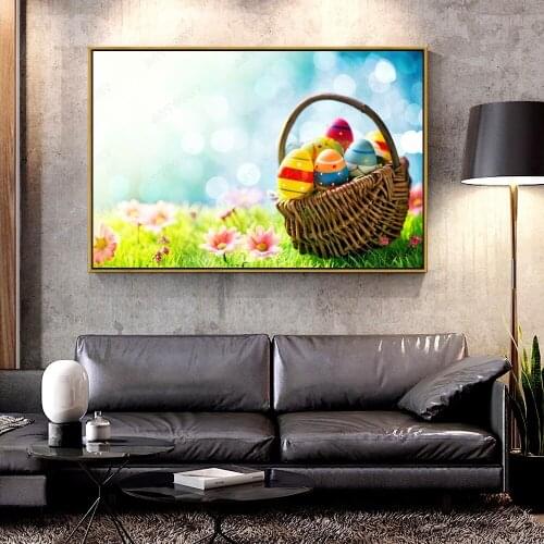 Artcozy Oil Canvas Painting easter backst and tonys For Home Decoration Wall Art